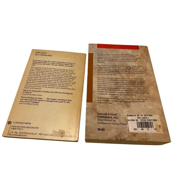 Lot Of 2 The Western Nelson Presidential Paperback Books - Picture 2 of 13